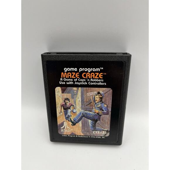 Maze Craze (Atari 2600) 1980 CX2635 | 2600+ 7800+ Retron 77 - Picture 1 of 5